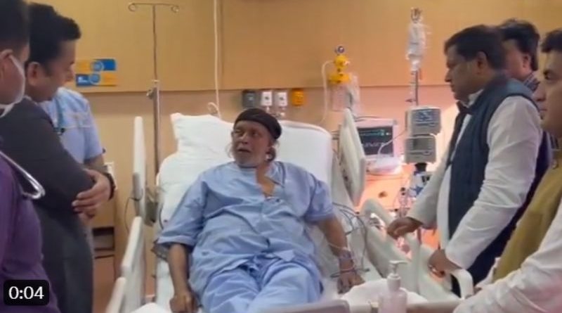 Veteran Actor Mithun Chakraborty Hospitalized After Suffering a Stroke