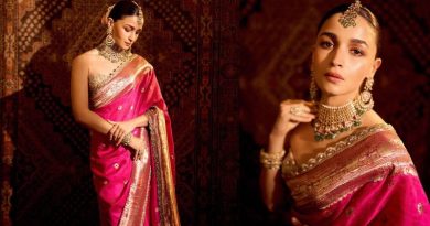 Alia Bhatt Stuns in Traditional Indian Bridal Attire for New Photoshoot