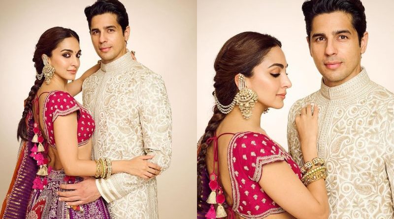 Kiara Advani and Sidharth Malhotra Dazzle in Traditional Indian Attire