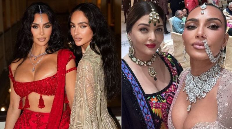 Kim Kardashian’s Glamorous Indian Adventure A Star-Studded Wedding Extravaganza