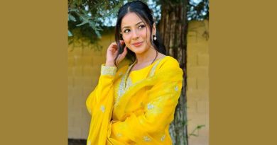 Shehnaaz Gill Radiates Summer Charm in Stunning Yellow Ensemble