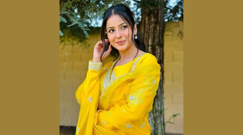 Shehnaaz Gill Radiates Summer Charm in Stunning Yellow Ensemble