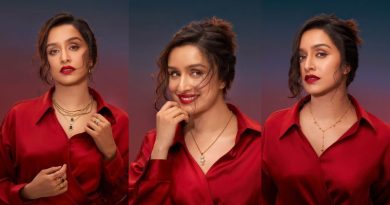 Shraddha Kapoor Dazzles in Red A Glimpse into Her Latest Glamorous Photoshoot