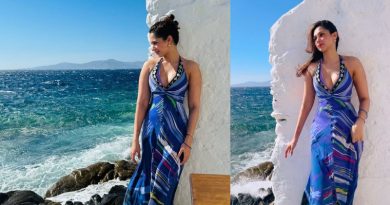 Sun-Soaked Elegance A Bollywood Starlet's Mykonos Getaway