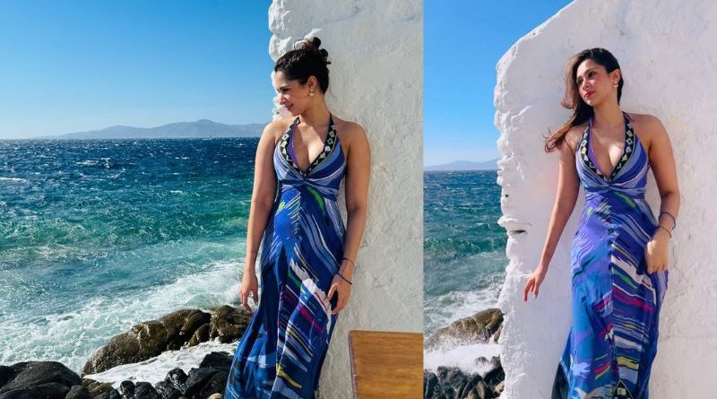 Sun-Soaked Elegance A Bollywood Starlet's Mykonos Getaway