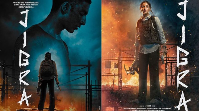 Alia Bhatt's Jigra Unveils Intense First Look Poster