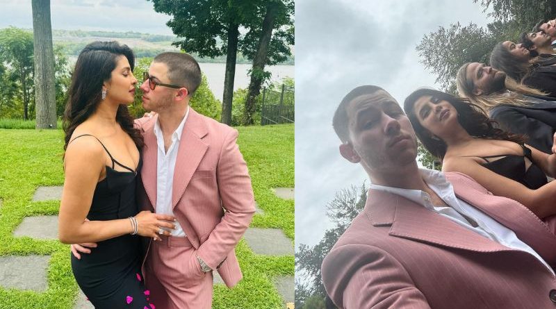 Priyanka Chopra and Nick Jonas Celebrate Love at Family Friend's Wedding