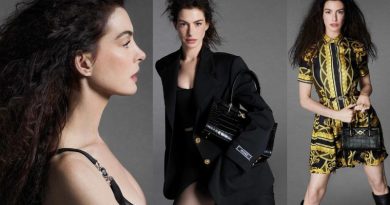 Anne Hathaway Stuns in New Versace Icons Campaign 2024