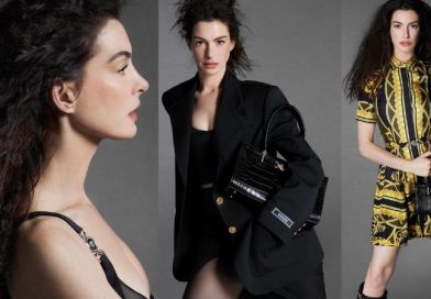 Anne Hathaway Stuns in New Versace Icons Campaign 2024