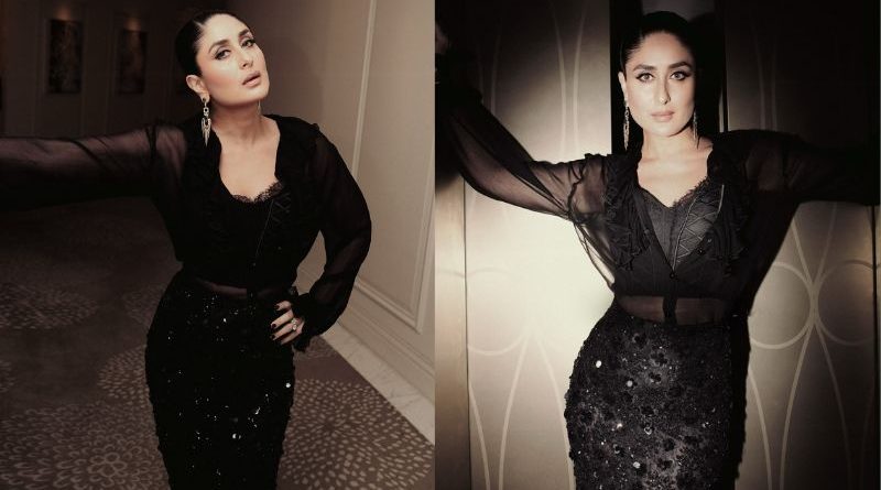 Kareena Kapoor Khan Stuns in Noir Glamour A Masterclass in Modern Elegance