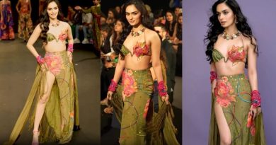 Manushi Chhillar Steals the Spotlight at Lakme Fashion Week 2024