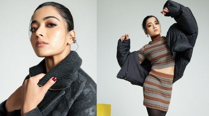 Rashmika Mandanna Rocks Urban Winter Chic in Latest Onitsuka Tiger Campaign