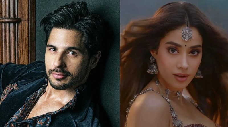 Sidharth Malhotra and Janhvi Kapoor to Star in 'Param Sundari' A Blend of Drama and Romance