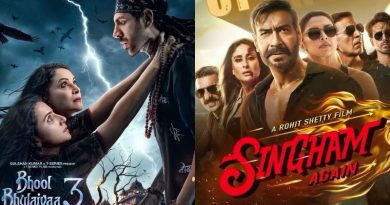 Diwali Box Office Battle Bhool Bhulaiyaa 3 Takes Early Lead Over Singham Again in Advance Bookings