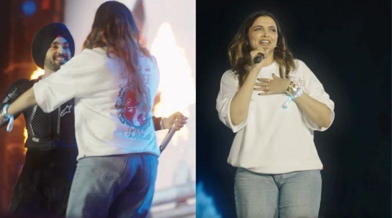 Deepika Padukone Steals the Show at Diljit Dosanjh's Bengaluru Concert