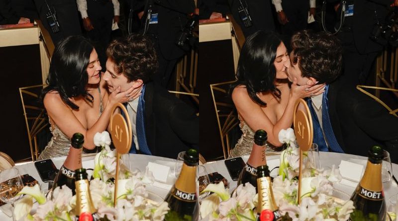 Love in the Spotlight Kylie Jenner and Timothée Chalamet's Golden Moments at the 2025 Golden Globes