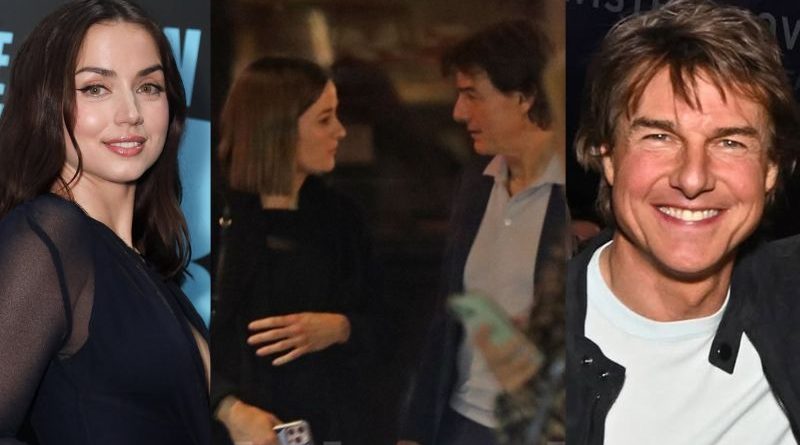 Tom Cruise and Ana de Armas' London Meetup