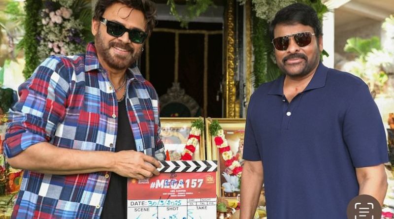 Megastar Chiranjeevi Returns in Vintage Avatar for 'Chiru157' Comedy Film
