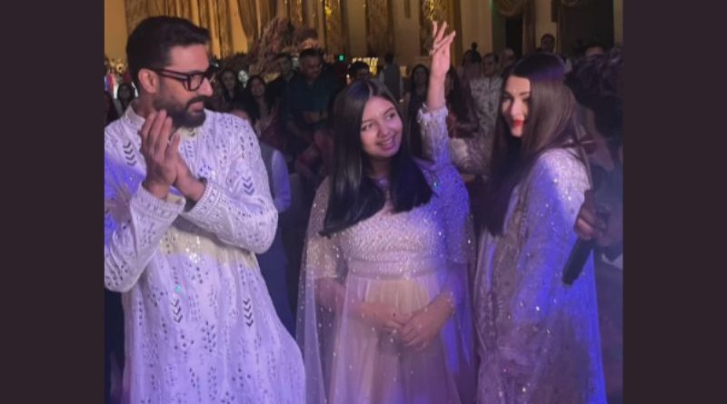 Aishwarya, Abhishek, and Aaradhya Bachchan Light Up Mumbai Wedding with ‘Kajra Re’ Dance