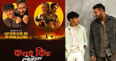 Ajay Devgn and Son Yug Bring Martial Arts Legacy to Life in Hindi Version of 'Karate Kid Legends'