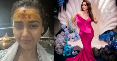 Tejasswi Prakash Begins 32nd Birthday with Divine Blessings at Mahakaleshwar Temple