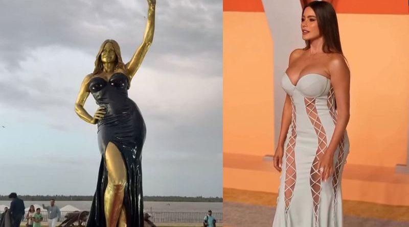 Barranquilla Unveils Towering Bronze Tribute to Sofía Vergara on her 53rd Birthday