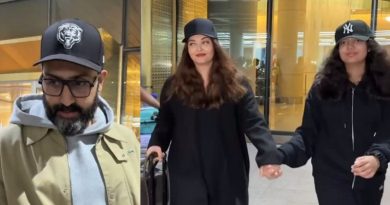 Bachchan Family Returns in Style Aishwarya, Abhishek, and Aaradhya Make a Coordinated Airport Statement