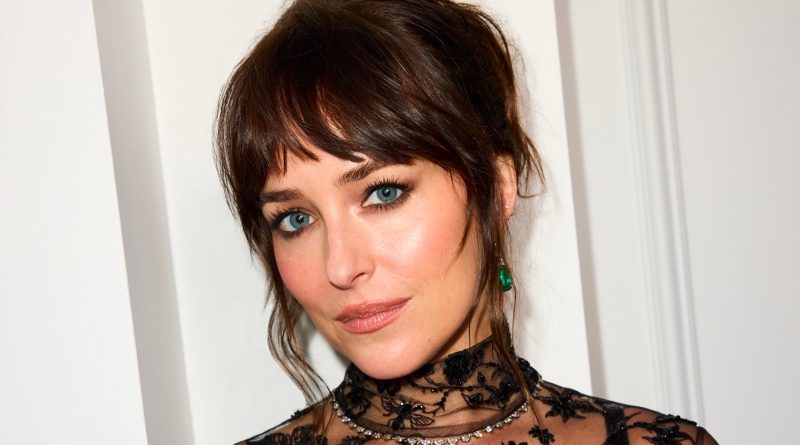 Dakota Johnson Stuns in Sheer Gucci Gown at Star-Studded Kering Foundation Dinner