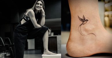 Kriti Sanon's Inspiring First Tattoo A Hummingbird That Speaks of Dreams and Courage