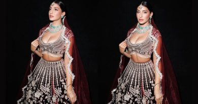 Nora Fatehi Stuns in Show-Stopping Manish Malhotra Lehenga That Took 2 Months to Create