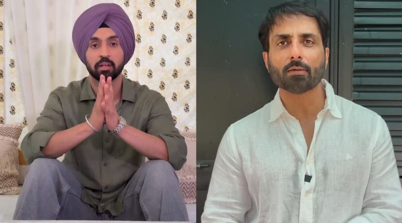Punjab Floods 2025 When Bollywood Hearts Beat for Home – Diljit Dosanjh and Sonu Sood Lead Celebrity Relief Mission