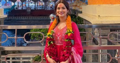 Avneet Kaur Celebrates Birthday with Divine Blessings at Mahakal Lok, Ujjain