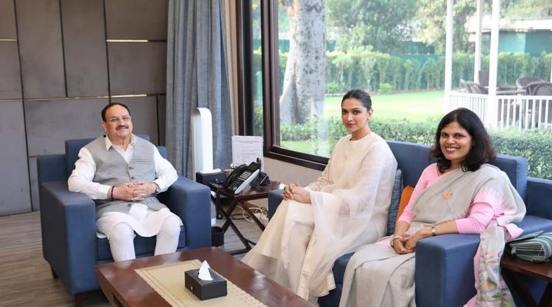 Deepika Padukone Creates History as India's First Mental Health Ambassador