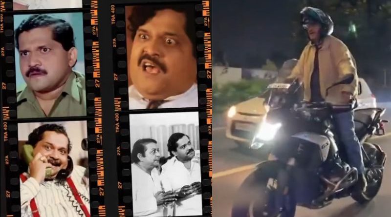 Gujarati Film Stars Face Legal Heat Tiku Talsania and Manasi Parekh Booked for Dangerous Road Stunts