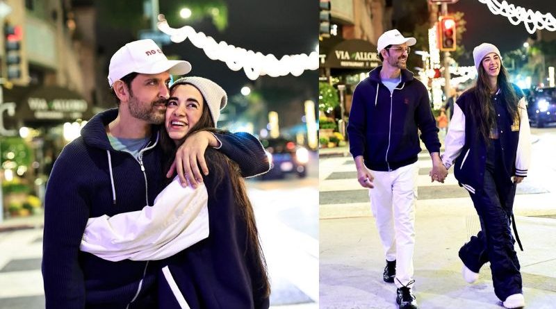 Hrithik Roshan and Saba Azad's Winter Walk A Glimpse Into Their Low-Key Romance