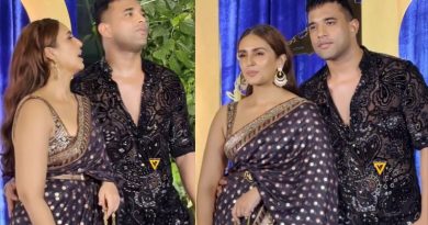 Huma Qureshi and Rachit Singh Make Their Romance Red Carpet Official at Thamma Screening