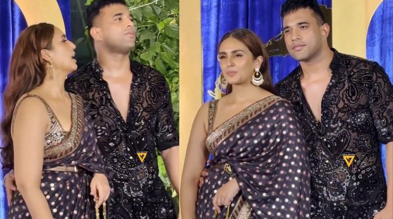 Huma Qureshi and Rachit Singh Make Their Romance Red Carpet Official at Thamma Screening