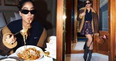 Janhvi Kapoor Channels Britney Spears at Paris Fashion Week