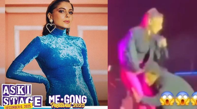 Kanika Kapoor Stage Assault Singer Shows Grace Under Pressure After Shocking Security Breach at Meghalaya Festival
