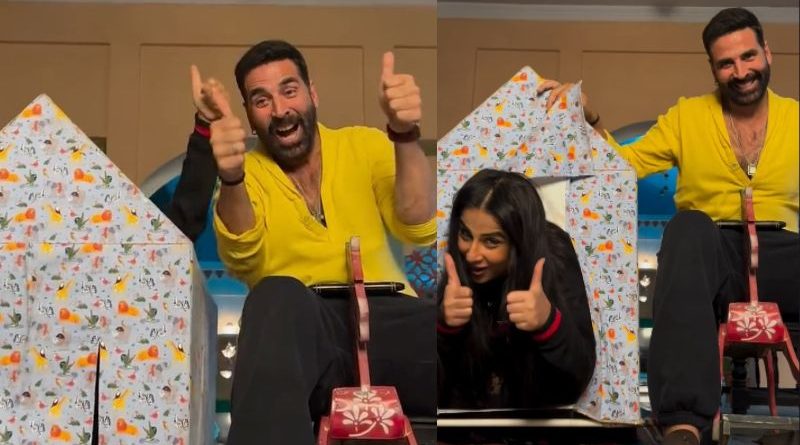 Priyadarshan's 69th Birthday Akshay Kumar and Vidya Balan Deliver Ghostly Wishes for Bhoot Bangla