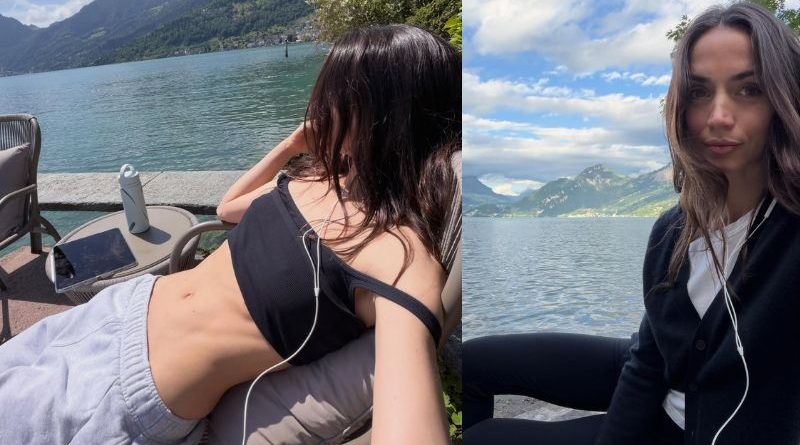 Ana de Armas Escapes to the Swiss Alps - And the Photos Are Absolutely Breathtaking
